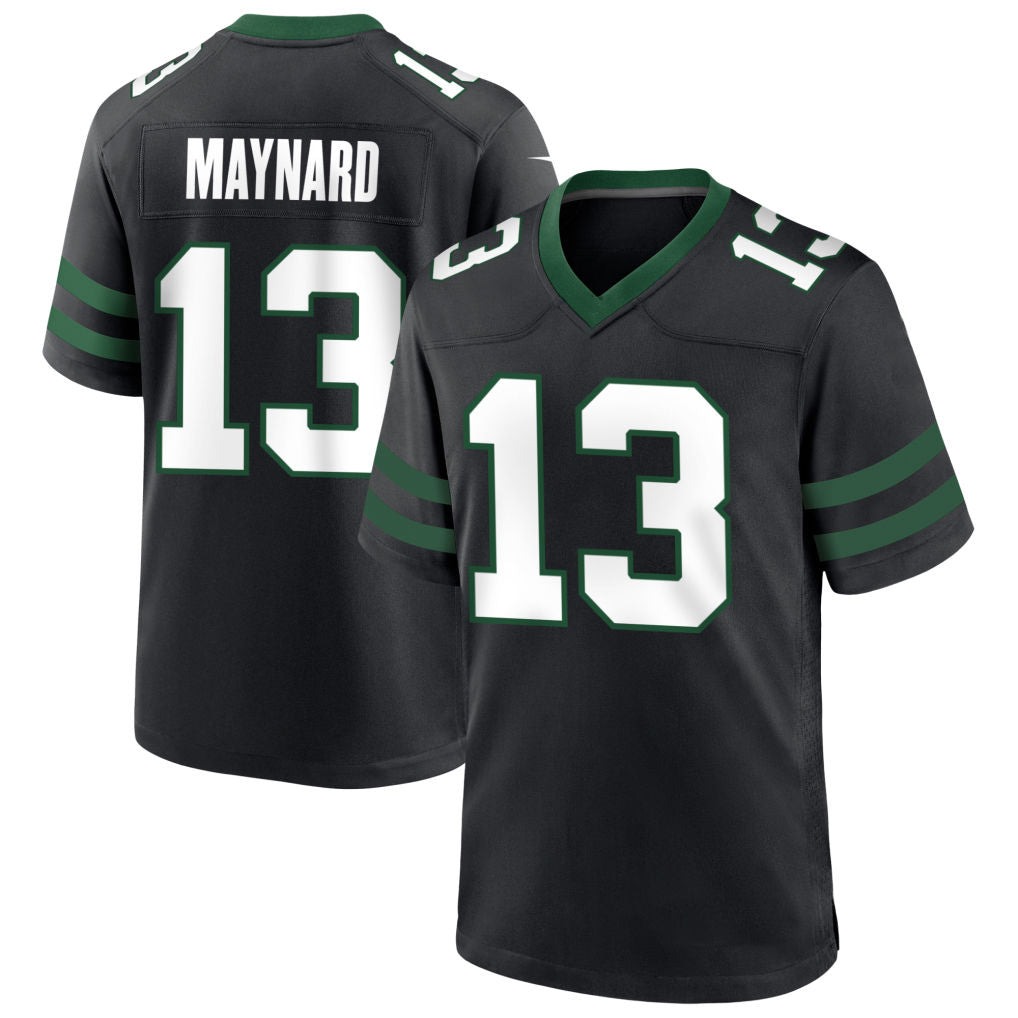 NY.Jets #13 Don Maynard Player Black Home Game Football Jerseys