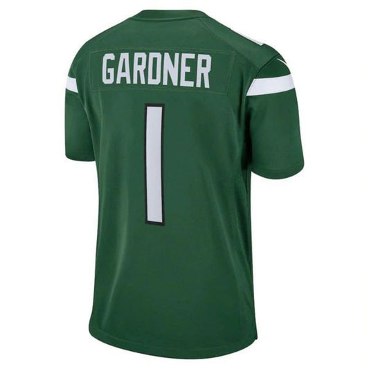 #1 Ahmad Sauce Gardner Player NY.Jets Green Game Football Jerseys