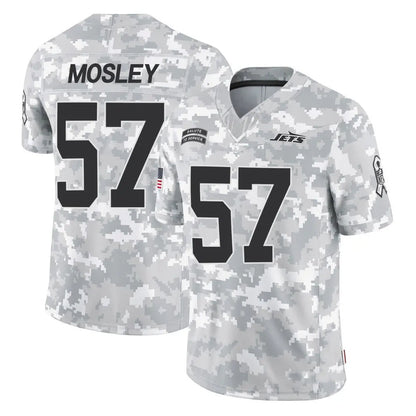 NY.Jets #57 C.J. Mosley Player Arctic Camo Salute to Service Limited Football Jerseys