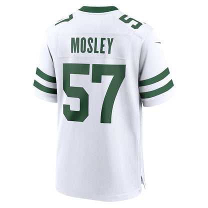 NY.Jets #57 C.J. Mosley Player White Home Game Football Jerseys