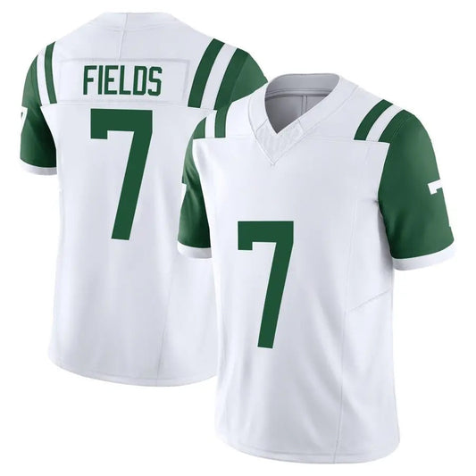 NY.Jets #7 Justin Fields Player Classic Vapor F.U.S.E. Limited Game Football Jerseys