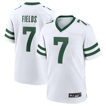 NY.Jets #7 Justin Fields Player White Replica Limited Football Jerseys