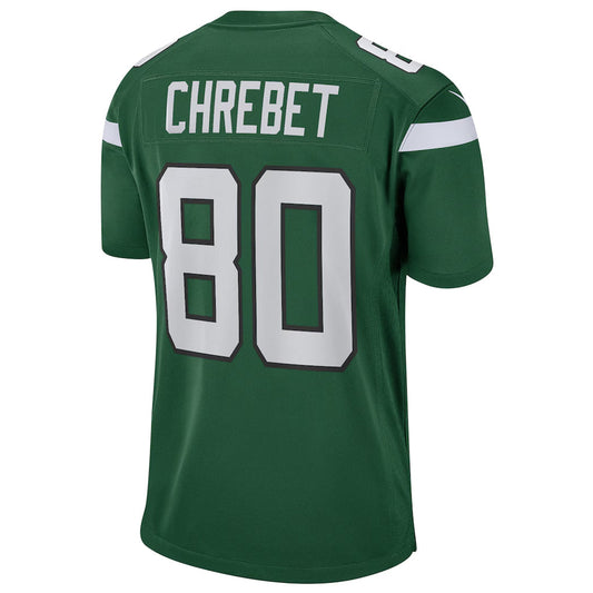 NY.Jets #80 Wayne Chrebet Player Green Game Football Jerseys