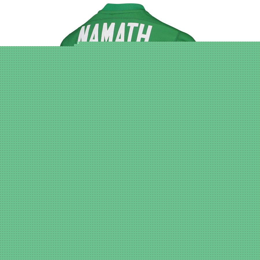 NY.Jets #12 Joe Namath Mitchell & Ness Green 1968 Legacy Retired Player Jersey Stitched American Football Jerseys