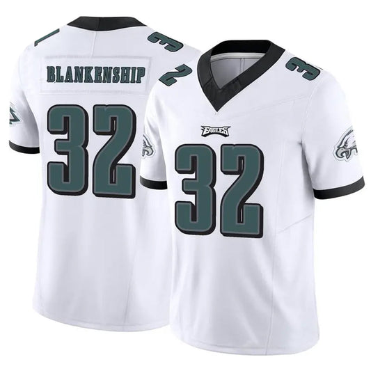 P.Eagles #32 Reed Blankenship Player Limited White Vapor F.U.S.E. Football Jerseys