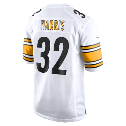 P.Steelers #32 Franco Harris Player White Home Game Football Jerseys