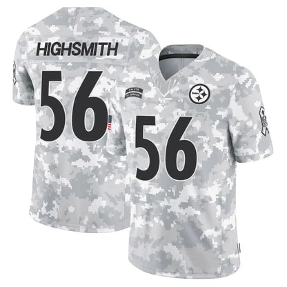 P.Steelers #56 Alex Highsmith Player Arctic Camo Salute to Service Limited Football Jerseys