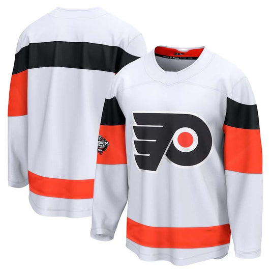 P.Flyers Fanatics 2024 Stadium Series Breakaway Jersey ¨C White Stitched American Hockey Jerseys