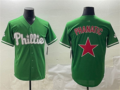 Philadelphia Phillies Phanatic Green Limited Stitched Baseball Jersey