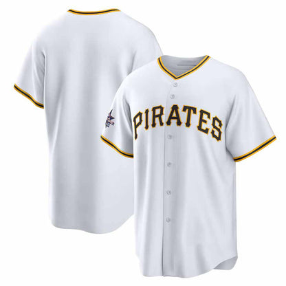 Pittsburgh Pirates 2025 All-Star Game Home Replica Jersey - White Stitched Baseball Jersey