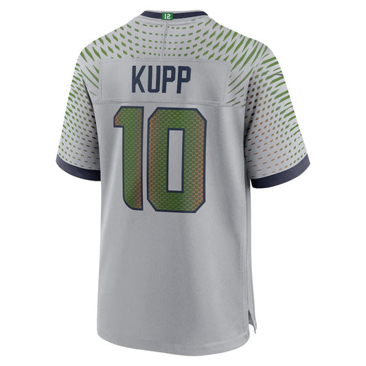 S.Seahawks #10 Cooper Kupp Player Gray Rivalries Collection Game Football Jerseys