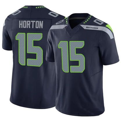 S.Seahawks #15 Tory Horton Player Navy Vapor F.U.S.E. Limited Football Jerseys