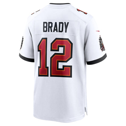 TB.Buccaneers #12 Tom Brady Player White Home Game Football Jerseys