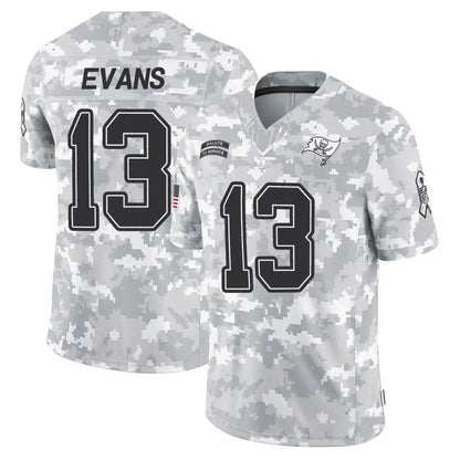 TB.Buccaneers #13 Mike Evans Player Limited Arctic Camo Football Jerseys