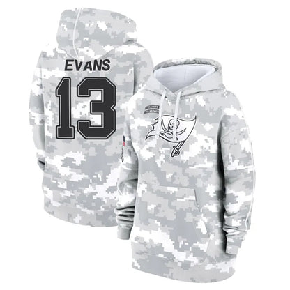 TB.Buccaneers #13 Mike Evans Player Salute to Service Hoodies & T-Shirts Football Jerseys