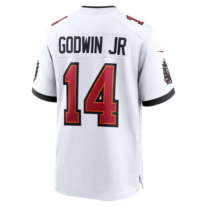 TB.Buccaneers #14 Chris Godwin Jr. Player White Game Home Football Jerseys