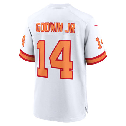 TB.Buccaneers #14 Chris Godwin Jr. Player White Home Game Football Jerseys