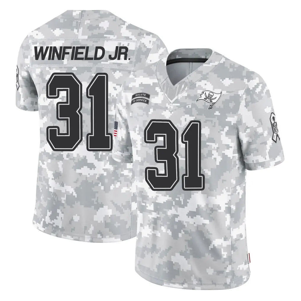 TB.Buccaneers #31 Antoine Winfield Jr. Player Arctic Camo Salute to Service Limited Football Jerseys