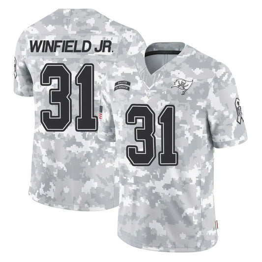 TB.Buccaneers #31 Antoine Winfield Jr. Player Arctic Camo Salute to Service Limited Football Jerseys