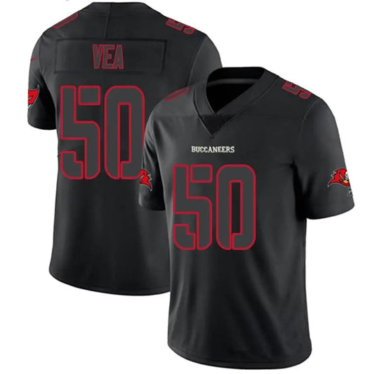 TB.Buccaneers #50 Vita Vea Player Limited Black Game Football Jerseys