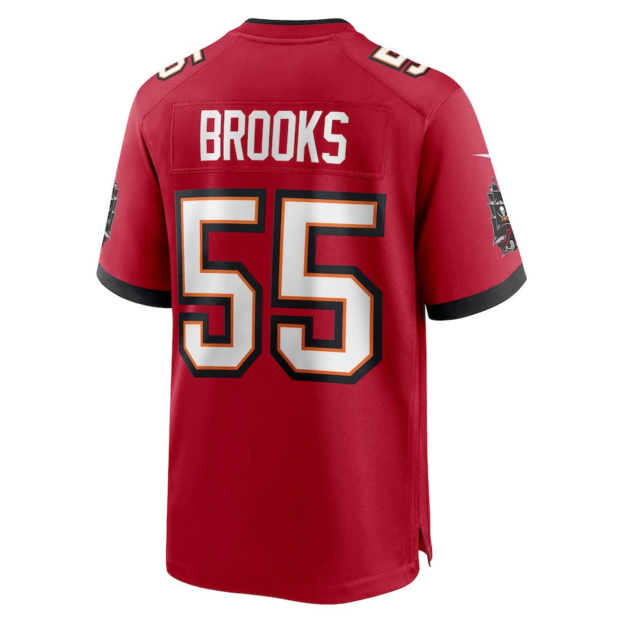 TB.Buccaneers #55 Derrick Brooks Player Red Game Football Jerseys