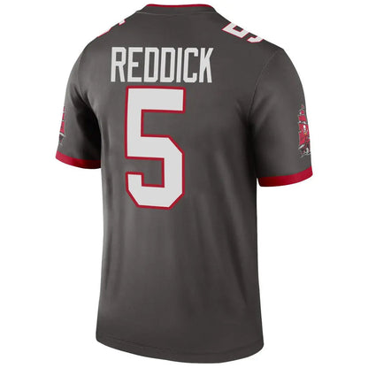 TB.Buccaneers #5 Haason Reddick Player Legend Pewter Alternate Football Jerseys