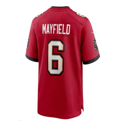 #6 Baker Mayfield Player TB.Buccaneers Red Game Football Jerseys