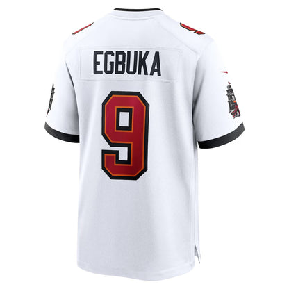 TB.Buccaneers #9 Emeka Egbuka Player White Game Football Jerseys