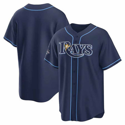 Tampa Bay Rays 2025 All-Star Game Jersey Away Replica Jersey - Navy Stitched Baseball Jersey