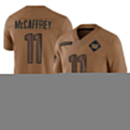 W.Commanders #11 Luke McCaffrey Player Brown Salute To Service Limited Football Jerseys