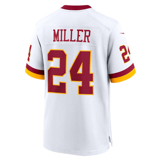 W.Commanders #24 Von Miller Player White Game Football Jerseys