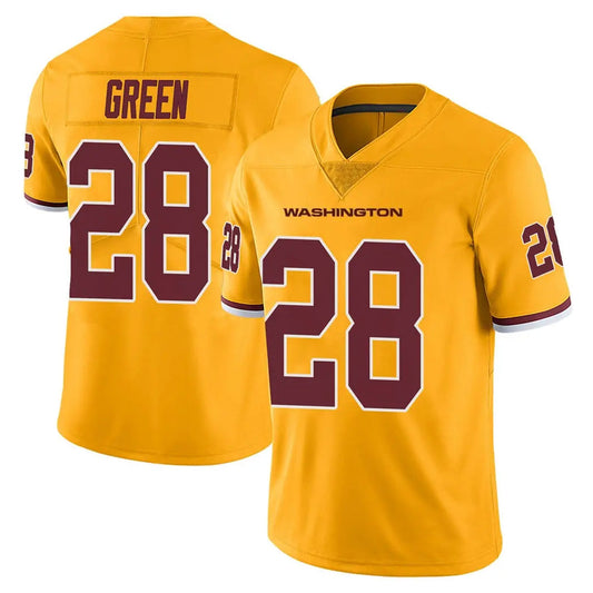 W.Commanders #28 Darrell Green Player  Gold Vapor Limited Football Jerseys