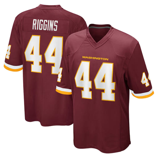 W.Commanders #44 John Riggins Player Burgundy Game Football Jerseys