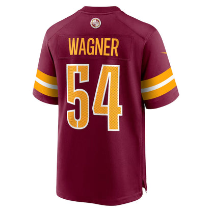 W.Commanders #54 Bobby Wagner Player Burgundy Home Game Football Jerseys