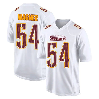 W.Commanders #54 Bobby Wagner Player Tundra White Fashion Football Jerseys