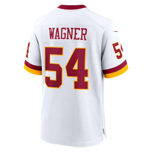 W.Commanders #54 Bobby Wagner Player White Game Football Jerseys