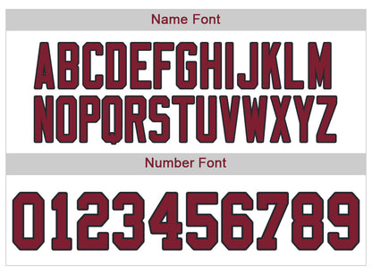 Custom A.Cardinal Men American Grey Fashion Vapor Limited Stitched Football Jersey