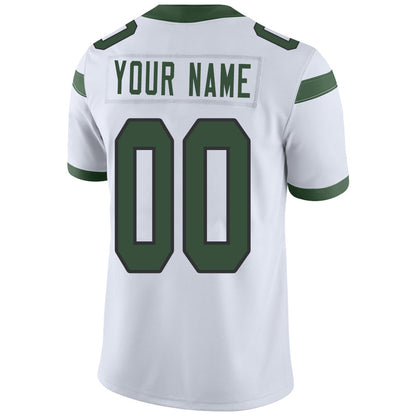 Custom NY.Jets Stitched American Football Jerseys Personalize Birthday Gifts White Jersey