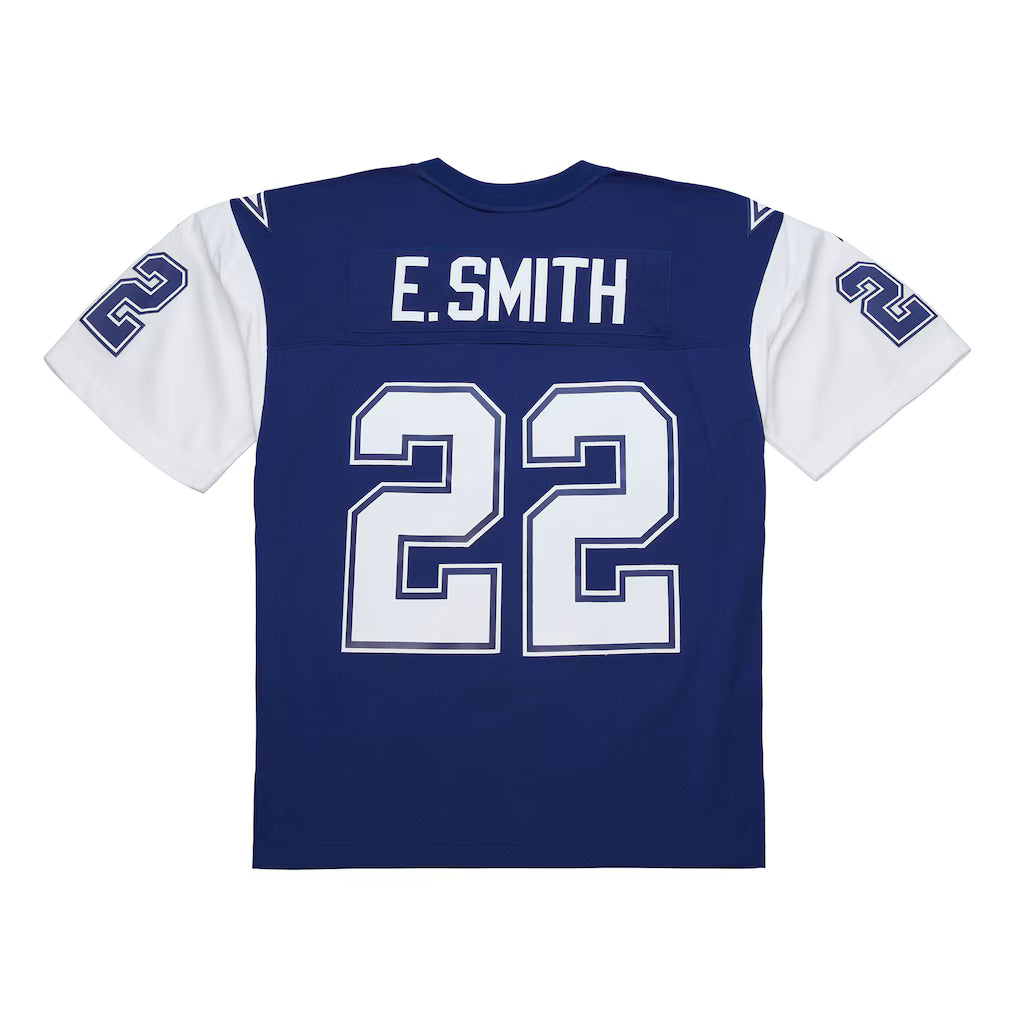 D.Cowboys #22 Emmitt Smith Mitchell & Ness Navy 1995 Legacy Replica Jersey