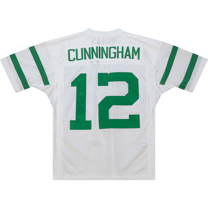 P.Eagles #12 Randall Cunningham 1994 Mitchell & Ness White Authentic Throwback Retired Player Jersey