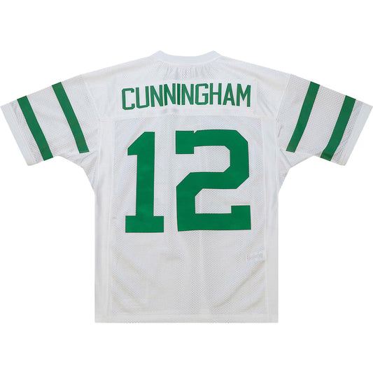 P.Eagles #12 Randall Cunningham 1994 Mitchell & Ness White Authentic Throwback Retired Player Jersey