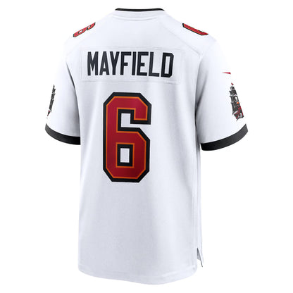 TB.Buccaneers #6 Baker Mayfield White Game Jersey Stitched American Football Jerseys