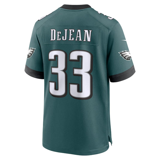 P.Eagles #33 Cooper DeJean Green Alternate Game Jersey Stitched American Football Jerseys