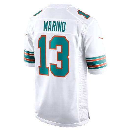 MN.Dolphins #13 Dan Marino White Retired Player Jersey Game Jersey Stitched American Football Jerseys