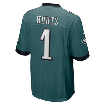 P.Eagles #1 Jalen Hurts Midnight Green Legend Jersey Stitched American Football Jerseys