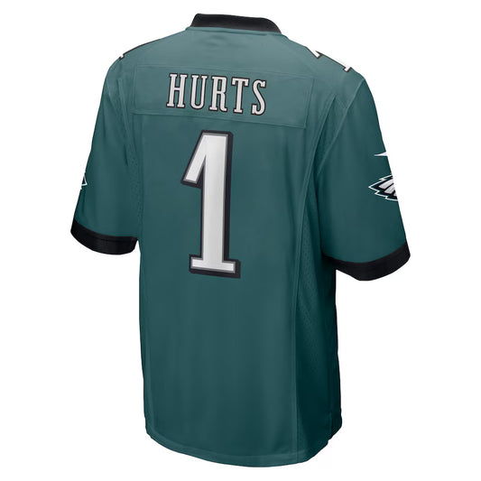 P.Eagles #1 Jalen Hurts Midnight Green Legend Jersey Stitched American Football Jerseys