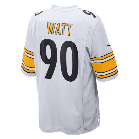 P.Steelers #90 T.J. Watt White Game Player Jersey Stitched American Football Jerseys